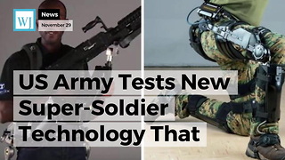 US Army Tests New Super-Soldier Technology That Could Change the Game