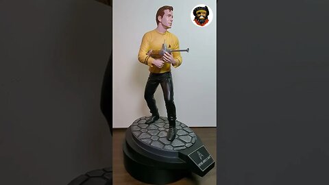 Captain Kirk Statue from Where No Man Has Gone Before