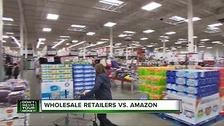 Wholesale retailers vs. Amazon