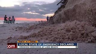 State of emergency declared at Lido Beach for erosion