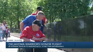 Veterans talk service, returning home from war on Oklahoma Warriors Honor Flight