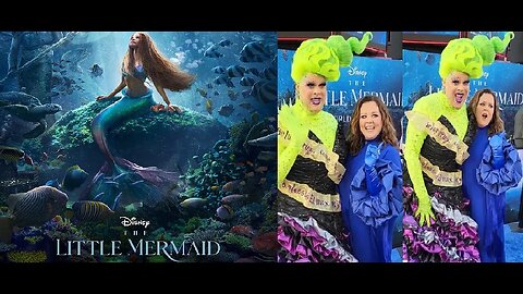 The Black Little Mermaid Invites White Man Drag Queen to World Premiere, Pro-Black Approved