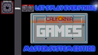 Let's Play Everything: California Games (SMS)