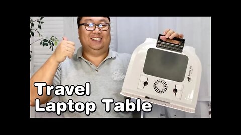 This Foldable Laptop Table Can Travel With You