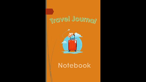 Travel Journal, Notebook