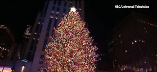 Rockefeller Center Tree turns on - the Christmas season is here