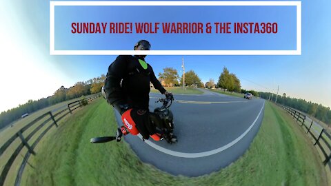 Sunday Ride on My Kaabo Wolf Warrior Electric Scooter 10-11-2020