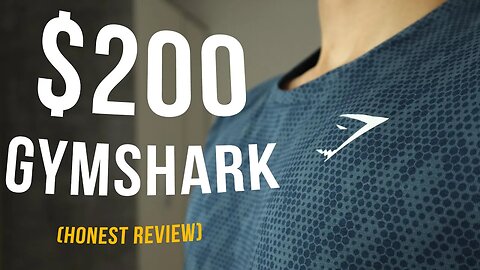 $200 Gymshark (Honest Review) | Men's Haul & Try On