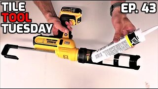 DEWALT 20V Cordless Caulking Gun Review