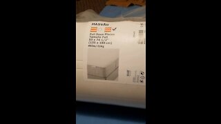 Opening an airtight rolled IKEA Matress!!