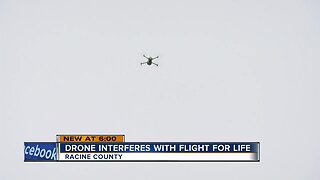 Drone interferes with Flight For Life response