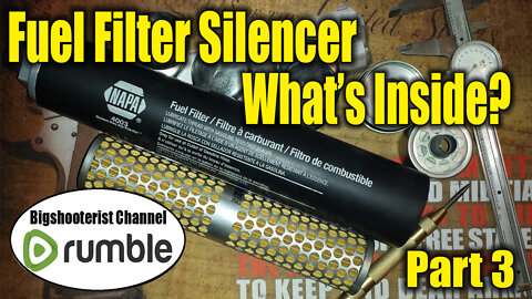 Building a Silencer From a Fuel Filter Part 3 - What's Inside?