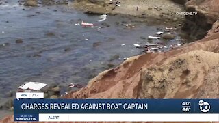 Charges revealed against accused boat captain in Point Loma crash