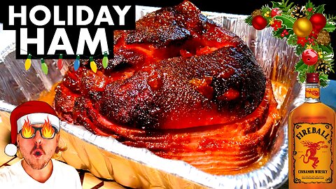 Mouthwatering Holiday Ham with Fiery Fireball Glaze