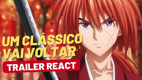 React Teaser do Remake de Rurouni Kenshin ( Samurai X )