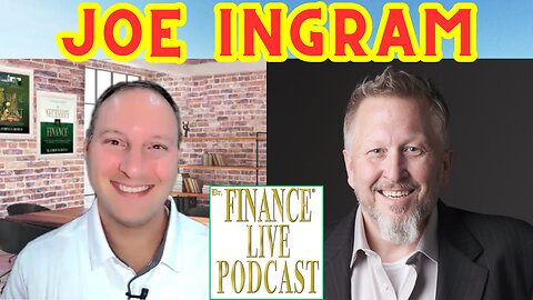 Dr. Finance Live Podcast Episode 68 - Joe Ingram Interview - Sales Genius - Top Car Salesmen