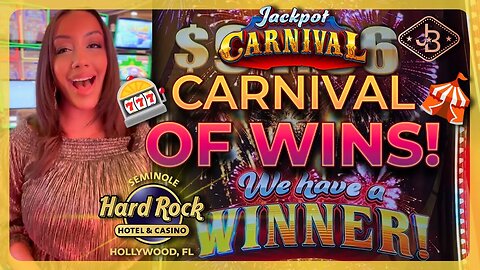 Carnival of Wins: Jackpot Carnival Slot Machine Pays Out! 🎰🎪