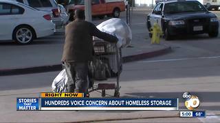 Officials OK Logan Heights homeless storage