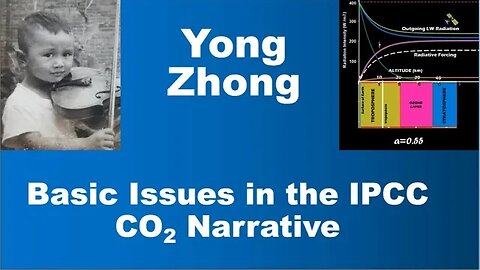 Yong Zhong: Basic Issues in the IPCC CO2 Narrative | Tom Nelson Pod #93