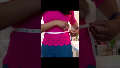 SIMPLE WAY to MEASURE Your WAIST CIRCUMFERENCE!!! 🤯 #Shorts #shortsvideo