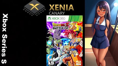 Dragon Ball Z Battle of Z on Xbox Series X/S Xenia Canary V1.1.4