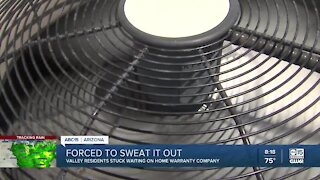 Valley families desperate to stay cool as A/C repairs are delayed by home warranty company