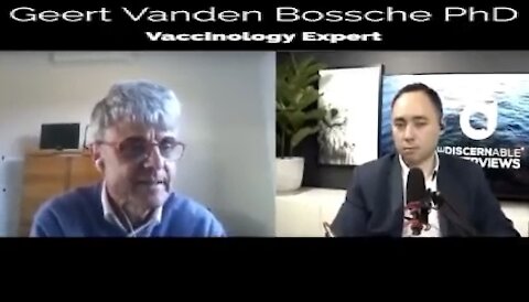 Geert Vanden Bossche PhD explains why children should not get vaccinated (met Nederlandse ondertiteling)