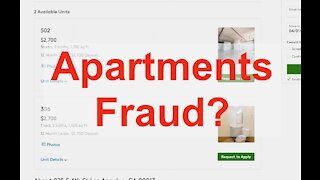 Rental Fraud on Craigslist and Apartment Websites