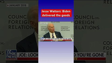Jesse Watters: Can Biden Really Deny Bribery? Examining the Allegations #shorts