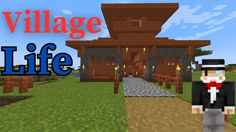 Minecraft Life in the Village #4 - Warehouses and Food