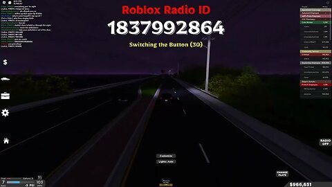 Switching Roblox Radio Codes/IDs
