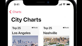 Apple Music unveils City Charts