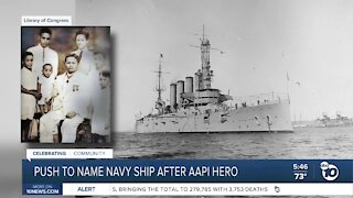 Push to name next Navy ship after early AAPI hero, Telesforo Trinidad