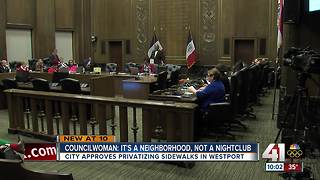 City approves privatization of Westport sidewalks