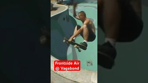 How To Frontside Air in Empty Pool #learntoskate #poolskateboarding #poolskating #emptypool #howto