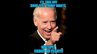 The Trump/ Biden drug test debate