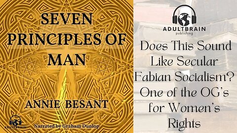 Clip - Seven Principles of Man, Annie Besant, Dense, Physical, Etheric, Prana, Desire, Thinker, Mana