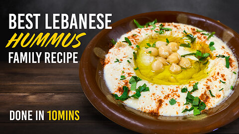 BEST Lebanese Hummus at Home: Secret Family Recipe Revealed