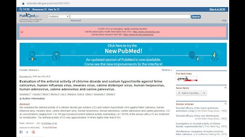 Chlorine Dioxide information