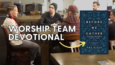 Discipling Your Worship Team (Devotional Book for Worship Teams)| Churchfront Worship & Tech Podcast