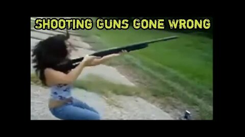 First Time Shooting A Gun Gone Wrong | Idiots With Guns