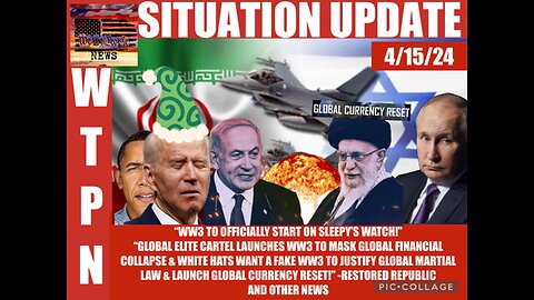 Situation Update: "WW3 To Officially Start On Sleepy's Watch! Global Elite Cartel Launches WW3 To Mask Global Martial Law & Launch Global Currency Reset!" - We The People News