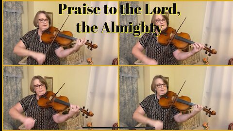 Praise to the Lord, the Almighty | Viola in Four Parts