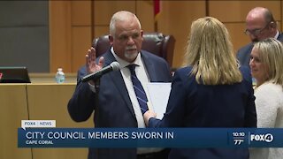 Cape Coral City Council sworn in