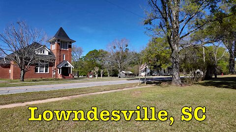 I'm visiting every town in SC - Lowndesville, South Carolina