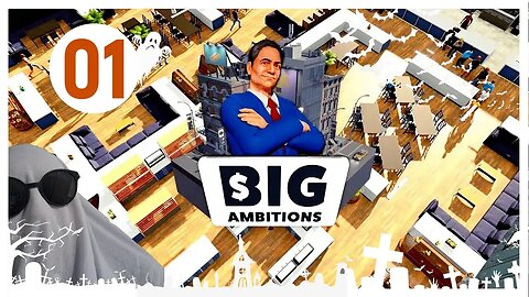 Big Ambitions - 01 - Simulador de negócios muito imersivo! [Gameplay PT-BR]
