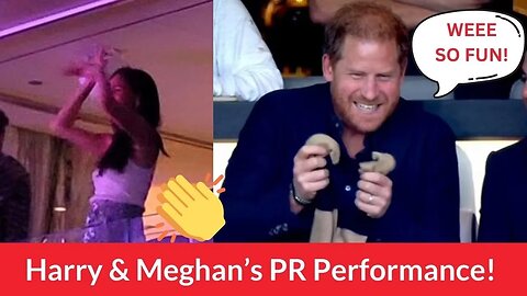 Prince Harry & Meghan Markle's "We're So Happy" PR Performance is So Embarrassing and Desperate!