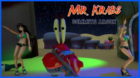 Crashed Your Plane? Grab a Flamethrower and Start Blasting! - Mr. Krabs Commits Arson