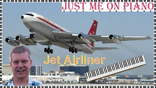 Lively rock song - Jet Airliner (Steve Miller Band) covered by Just Me on Piano / Vocal