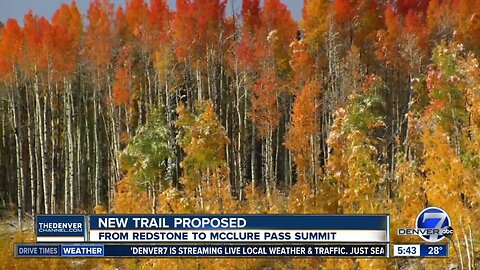 New trail proposed from Redstone to McClure Pass